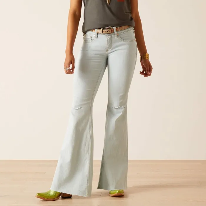 Perfect Rise Ophelia Flare Ice Women Ariat Denim