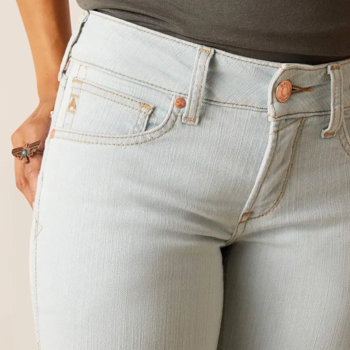 Perfect Rise Ophelia Flare Ice Women Ariat Denim Perfect Rise Ophelia Flare Ice Women Ariat Denim