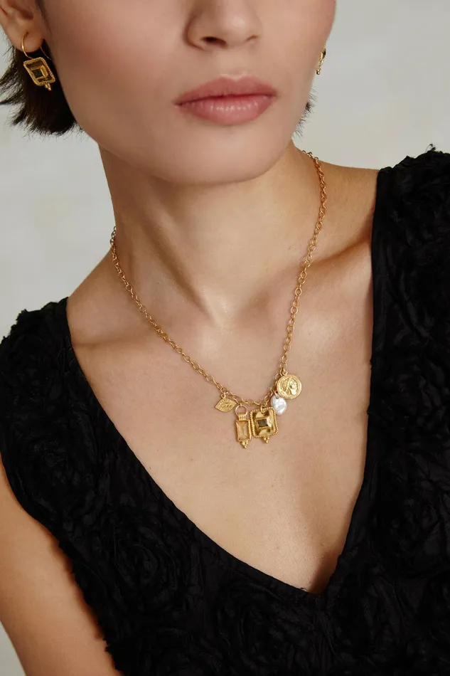 Pilar Necklace Gold Mix Women Chan Luu Necklaces