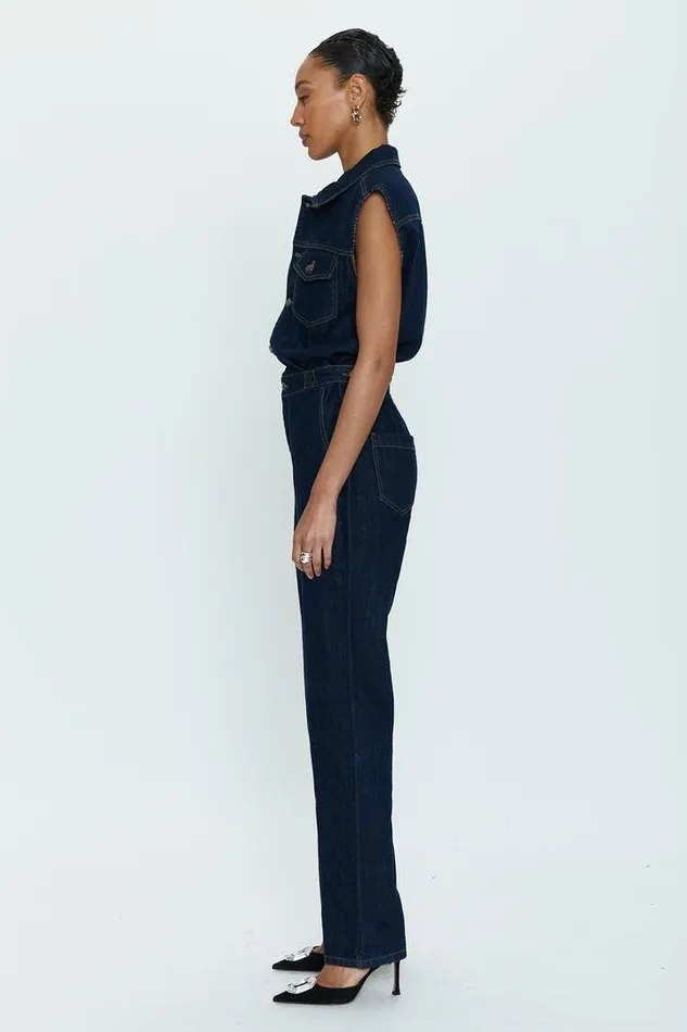 Pistola Denim Denim Women Brooks Sleeveless Jumpsuit 8211 Iggy Iggy