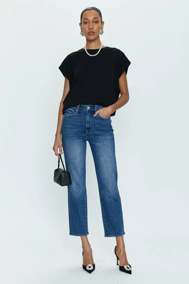 Pistola Denim Denim Women Charlie High Rise Classic Straight Ankle 8211 Augustus Augustus Pistola Denim Denim Women Charlie High Rise Classic Straight Ankle 8211 Augustus Augustus