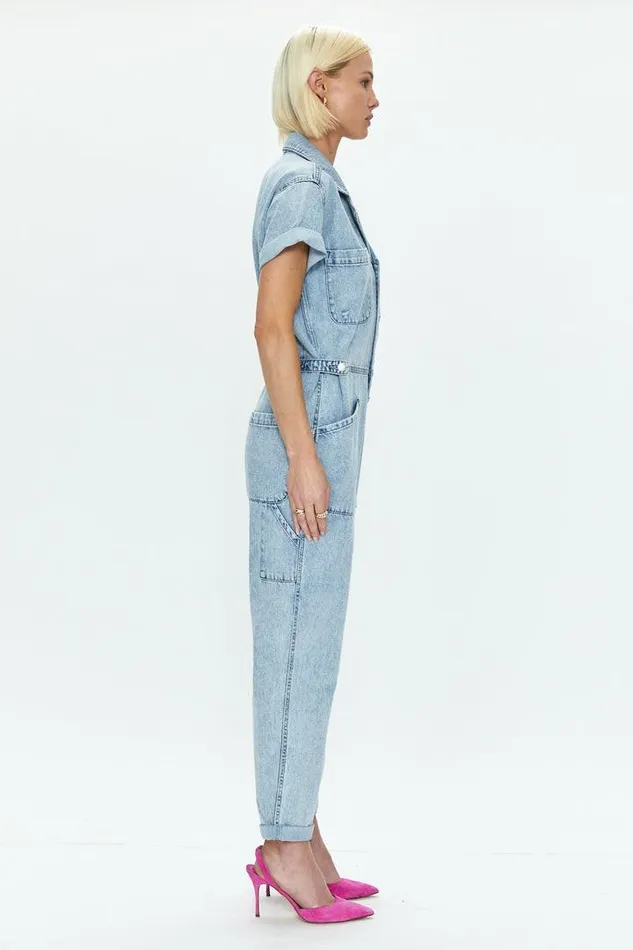 Pistola Denim Denim Women Grover Short Sleeve Field Suit 8211 Breeze Breeze