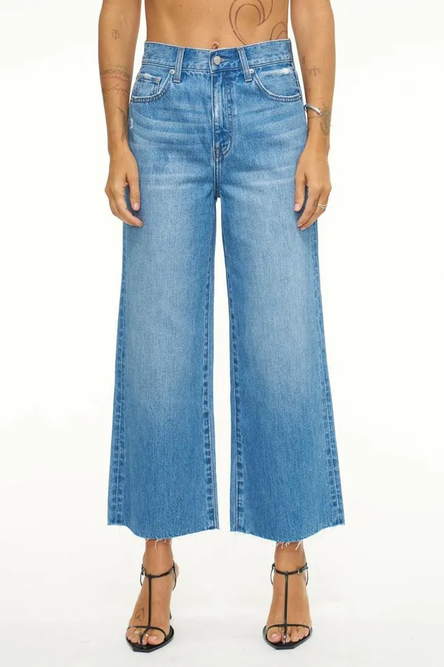 Pistola Denim Denim Women Loretta High Rise Wide Leg Ankle 8211 Solstice Vintage Solstice Vintage
