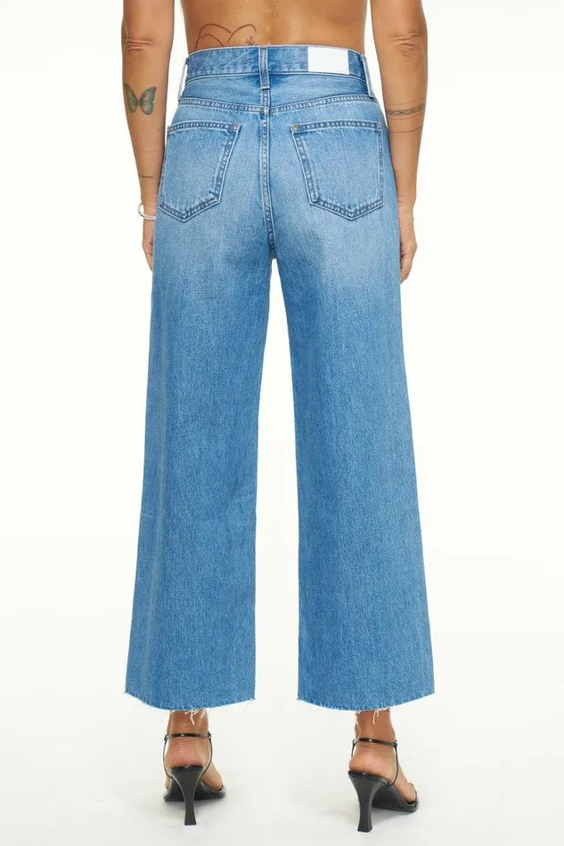 Pistola Denim Denim Women Loretta High Rise Wide Leg Ankle 8211 Solstice Vintage Solstice Vintage