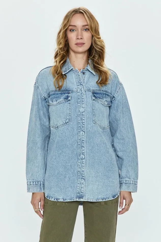 Pistola Denim Denim Women Mandy Oversized Shacket 8211 Paloma Paloma