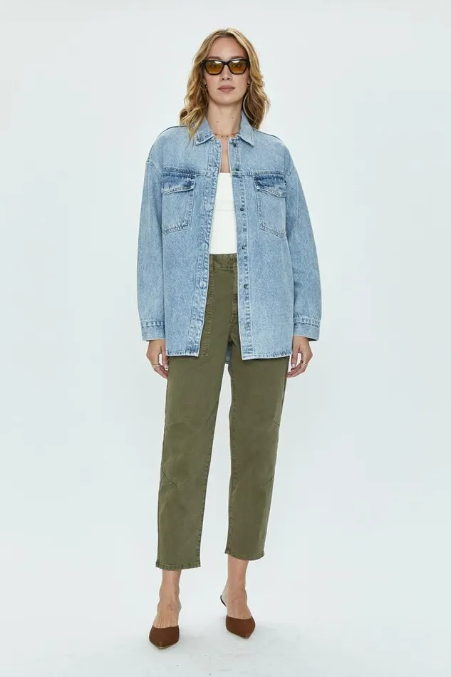 Pistola Denim Denim Women Mandy Oversized Shacket 8211 Paloma Paloma