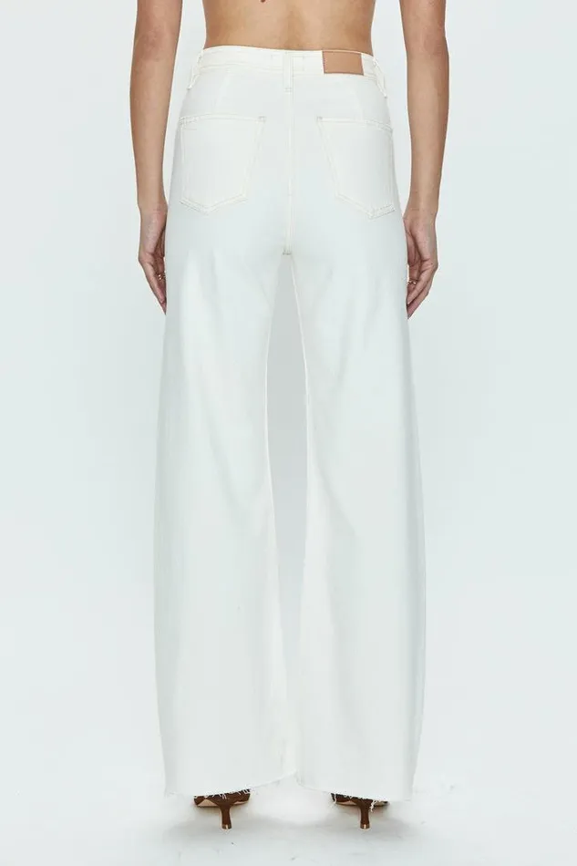 Pistola Denim Denim Women Penny High Rise Wide Leg 8211 Sand Sand