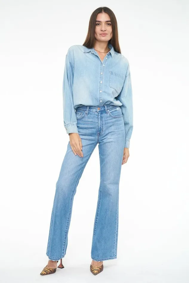 Pistola Denim Denim Women Sloane Long Sleeve Oversized Button Down Shirt 8211 Edgewater Edgewater