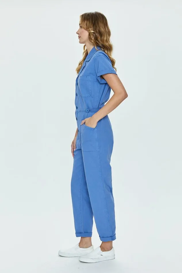 Pistola Denim Jumpsuits and Rompers Women Grover Field Suit 8211 Ocean Blue Ocean Blue