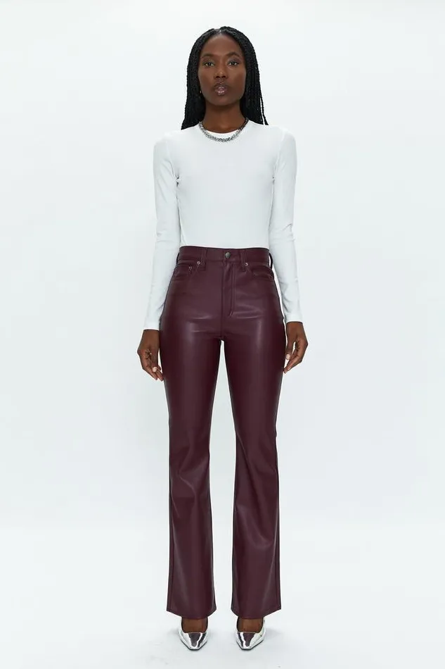 Pistola Denim Pants Women Dana High Rise Boot 8211 Dark Rose Dark Rose