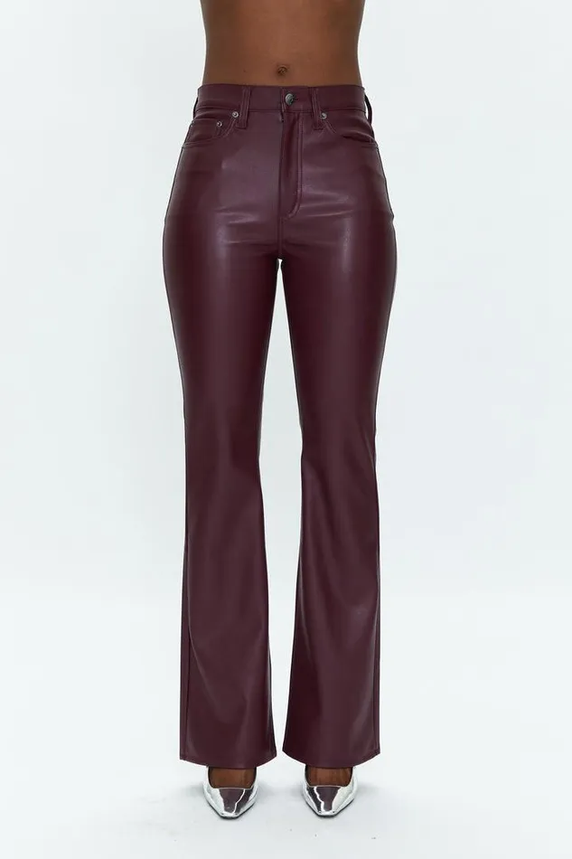 Pistola Denim Pants Women Dana High Rise Boot 8211 Dark Rose Dark Rose