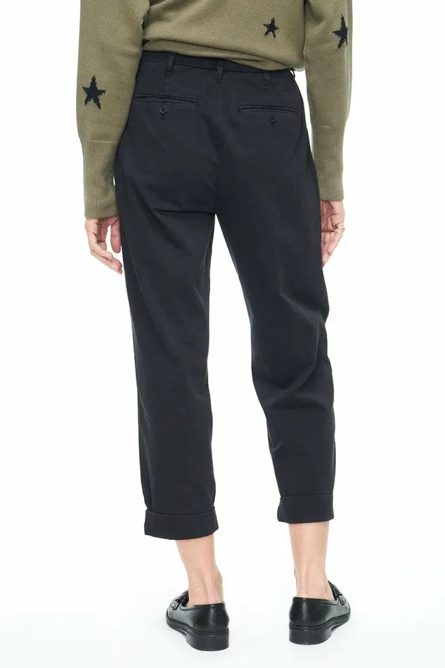 Pistola Denim Pants Women Kellin Pleated Trouser 8211 Fade To Black Fade To Black