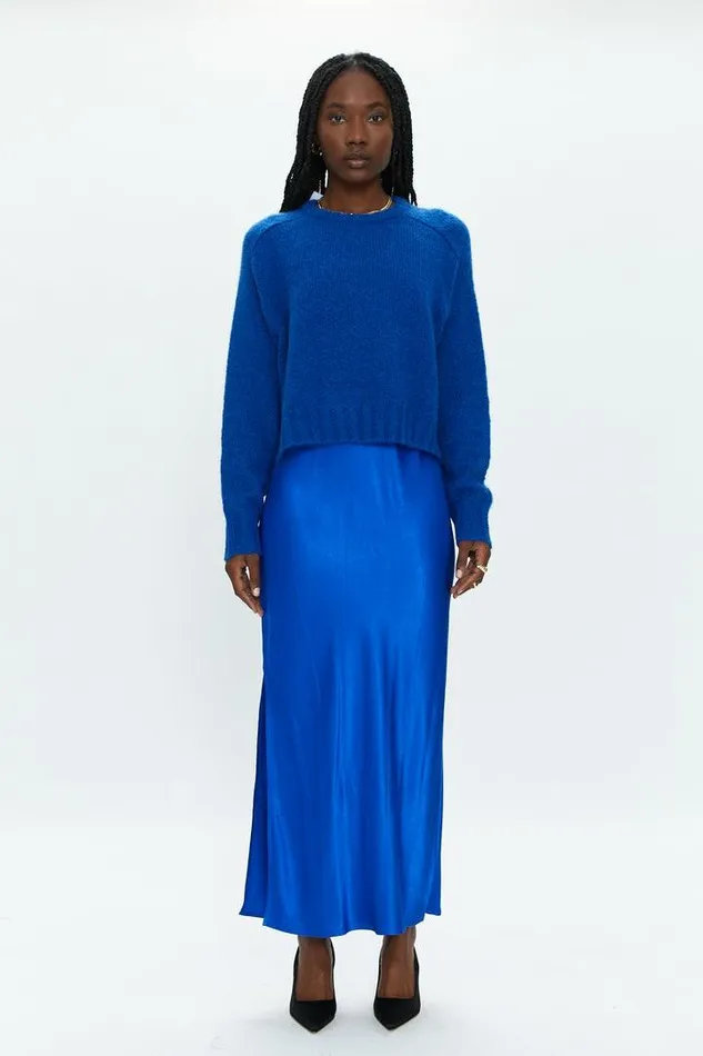 Pistola Denim Sweaters and Knits Women Adina Everyday Sweater 8211 Cobalt Cobalt