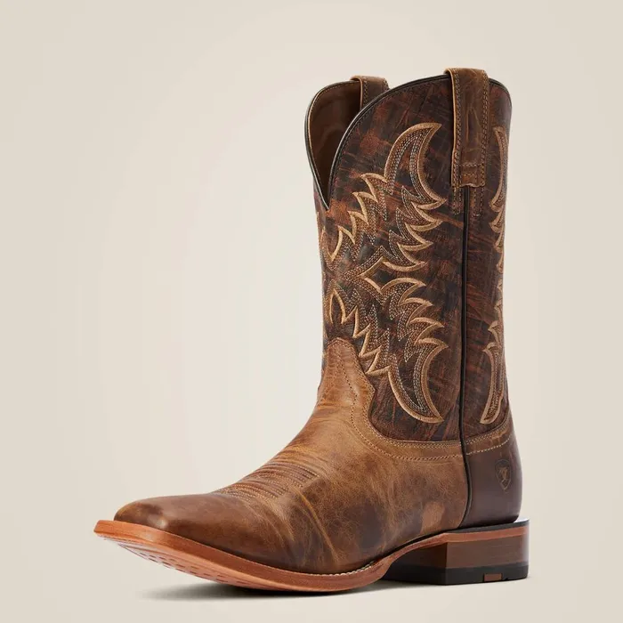 Point Ryder Western Boot Dry Creek Tan Men Ariat Western Boots