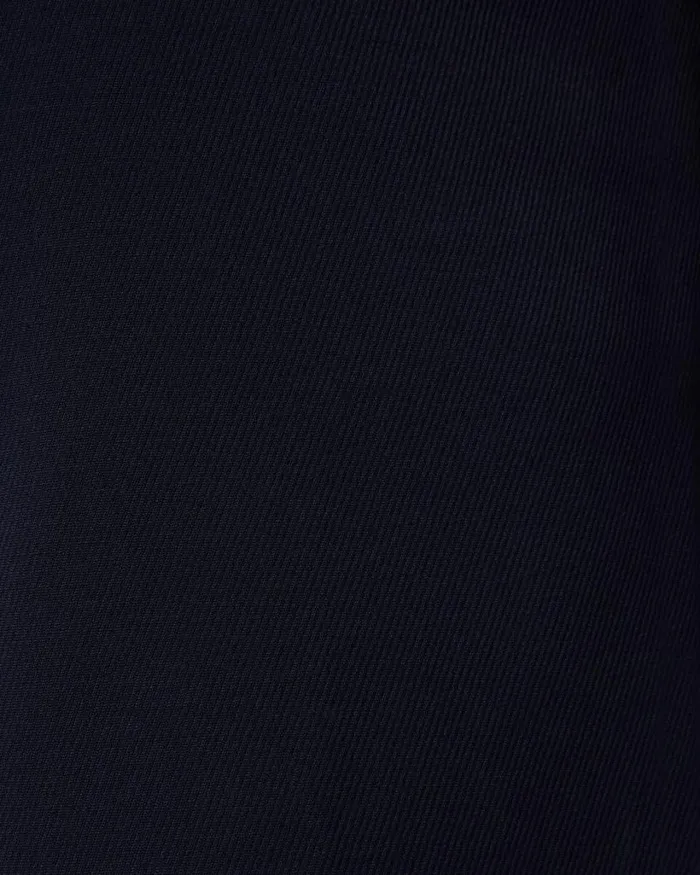 Politix Shorts Men Wool Blend Elastic Waist Tailored Short Navy