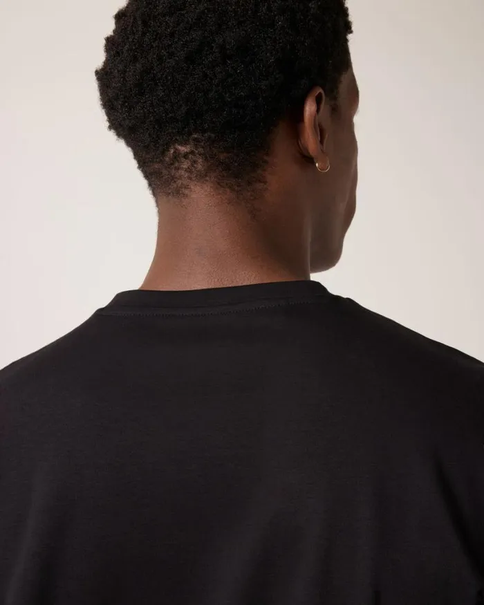 Politix TShirts Men Slim VNeck Travel Tee Black
