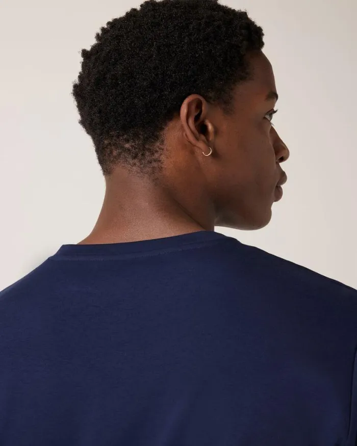 Politix TShirts Men Slim VNeck Travel Tee Navy