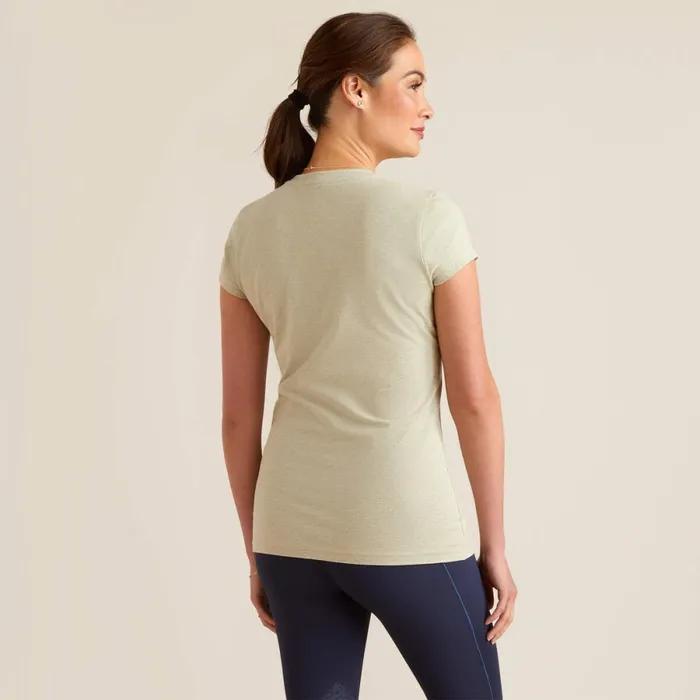 Posey TShirt Heather Laurel Green Women Ariat TShirts and Tops Posey TShirt Heather Laurel Green Women Ariat TShirts and Tops