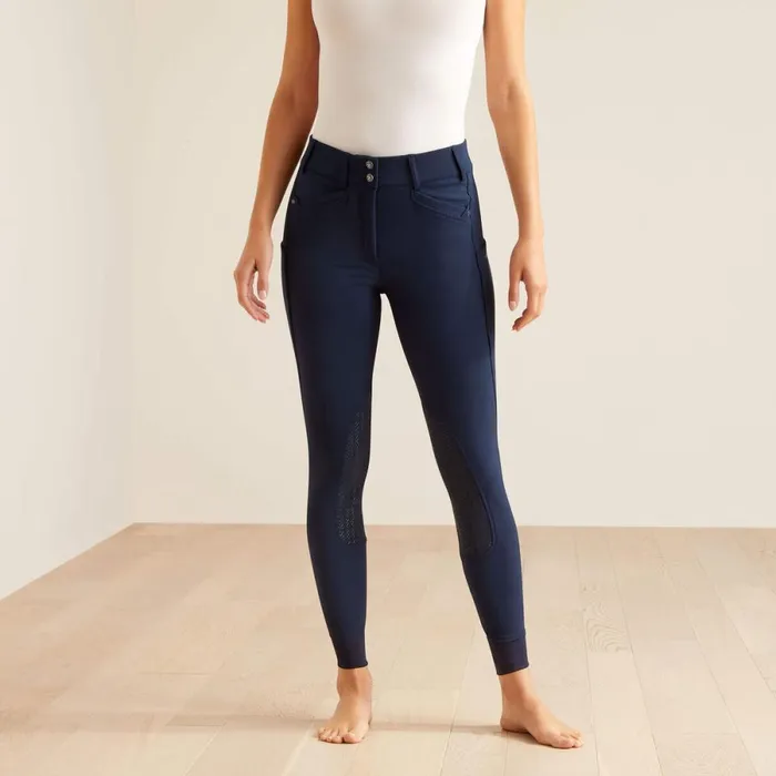 Prelude 20 Knee Patch Breech Navy Eclipse Women Ariat Pants and Shorts