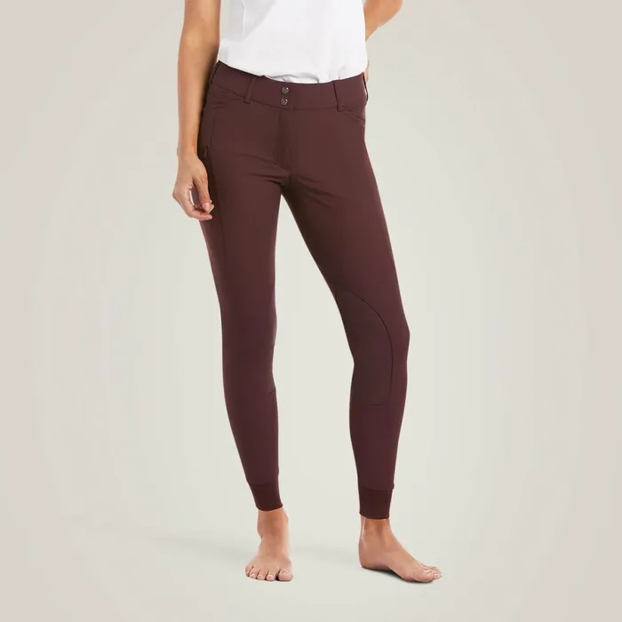 Prelude Knee Patch Breech Cocoa Women Ariat Pants and Shorts