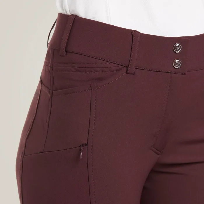 Prelude Knee Patch Breech Cocoa Women Ariat Pants and Shorts