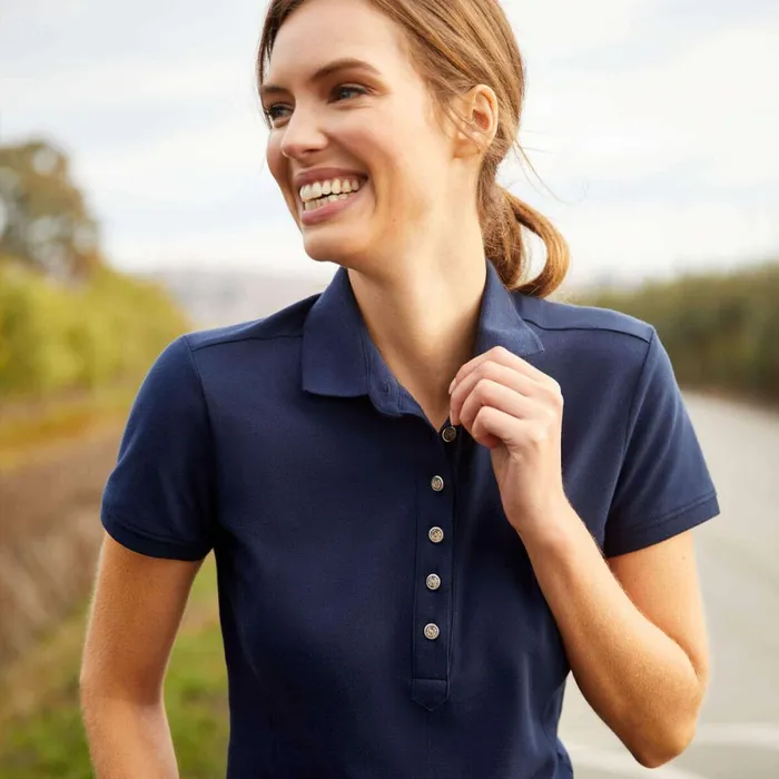 Prix 20 Polo Navy Women Ariat TShirts and Tops Prix 20 Polo Navy Women Ariat TShirts and Tops