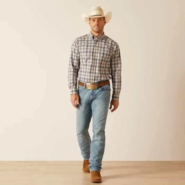 Pro Series Dash Classic Fit Shirt Navy Men Ariat Button Down Shirts Pro Series Dash Classic Fit Shirt Navy Men Ariat Button Down Shirts