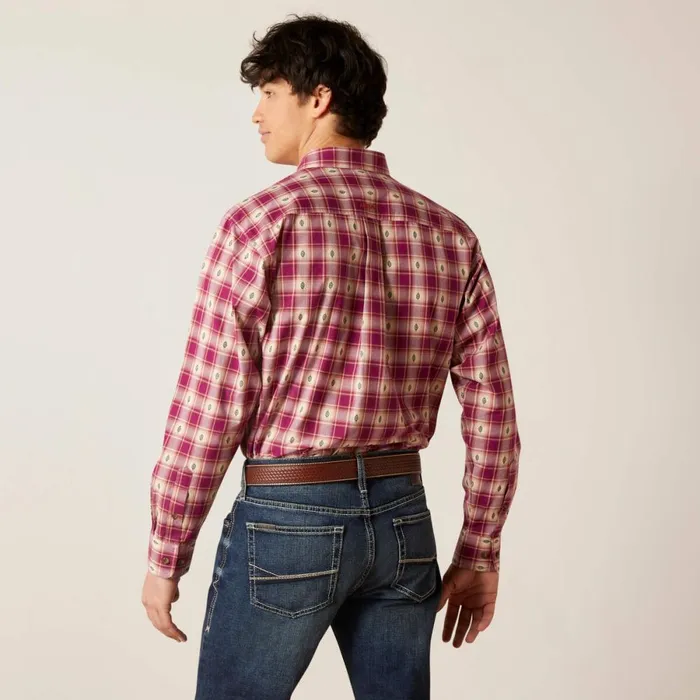 Pro Series Seamus Classic Fit Shirt Terra Rouge Men Ariat Button Down Shirts Pro Series Seamus Classic Fit Shirt Terra Rouge Men Ariat Button Down Shirts