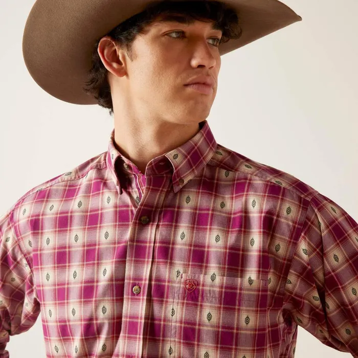 Pro Series Seamus Classic Fit Shirt Terra Rouge Men Ariat Button Down Shirts Pro Series Seamus Classic Fit Shirt Terra Rouge Men Ariat Button Down Shirts