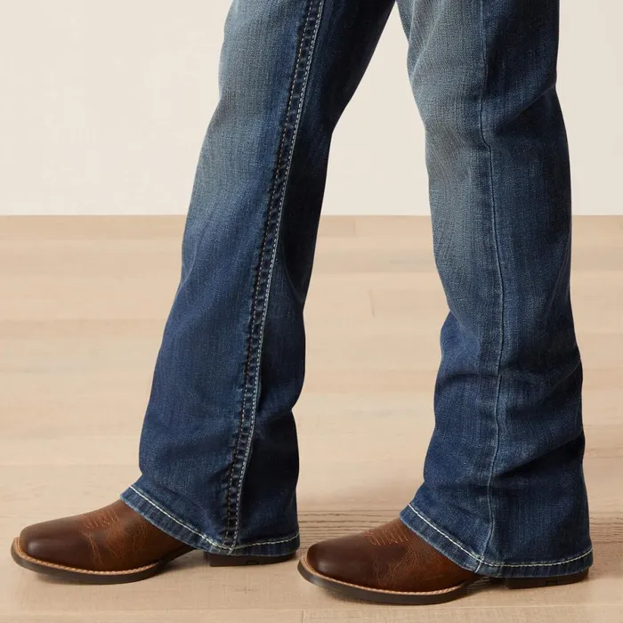 REAL Everlee Boot Cut Jean Chill Blue Kids Ariat Jeans REAL Everlee Boot Cut Jean Chill Blue Kids Ariat Jeans