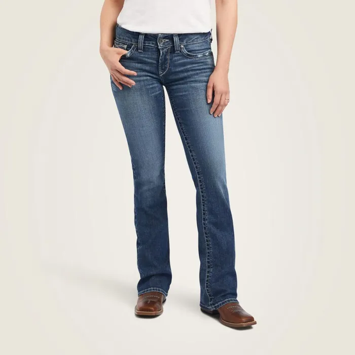 REAL Mid Rise Raquel Boot Cut Jean Canadian Women Ariat Denim