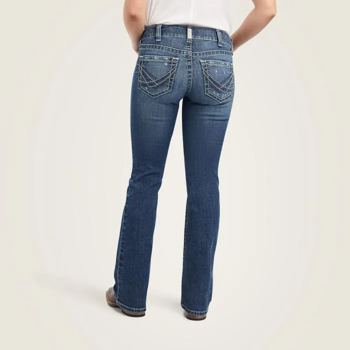 REAL Mid Rise Raquel Boot Cut Jean Canadian Women Ariat Denim REAL Mid Rise Raquel Boot Cut Jean Canadian Women Ariat Denim