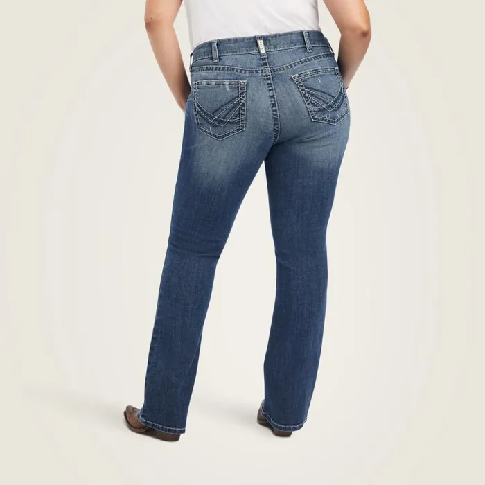 REAL Mid Rise Raquel Boot Cut Jean Canadian Women Ariat Denim REAL Mid Rise Raquel Boot Cut Jean Canadian Women Ariat Denim