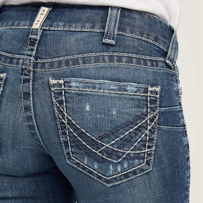 REAL Mid Rise Raquel Boot Cut Jean Canadian Women Ariat Denim REAL Mid Rise Raquel Boot Cut Jean Canadian Women Ariat Denim