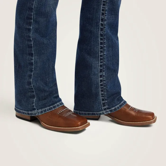 REAL Mid Rise Raquel Boot Cut Jean Canadian Women Ariat Denim REAL Mid Rise Raquel Boot Cut Jean Canadian Women Ariat Denim