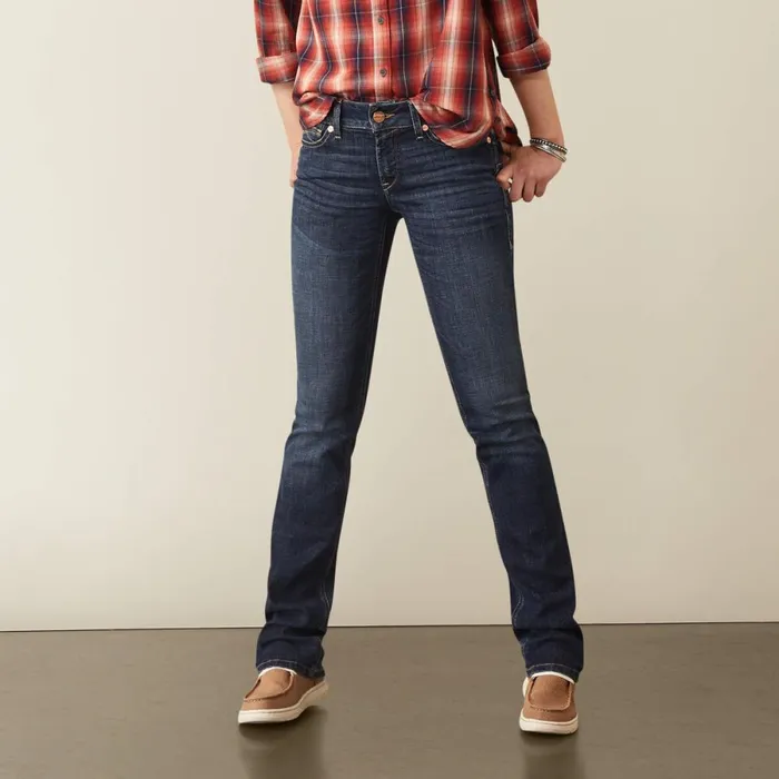 REAL Perfect Rise Aubree Straight Jean Missouri Women Ariat Denim