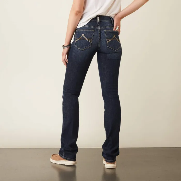 REAL Perfect Rise Aubree Straight Jean Missouri Women Ariat Denim REAL Perfect Rise Aubree Straight Jean Missouri Women Ariat Denim
