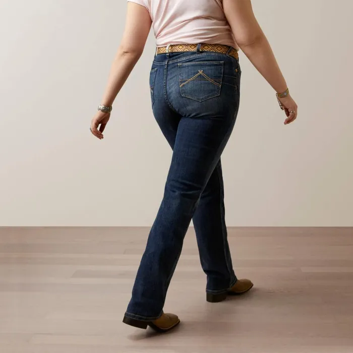 REAL Perfect Rise Aubree Straight Jean Missouri Women Ariat Denim REAL Perfect Rise Aubree Straight Jean Missouri Women Ariat Denim