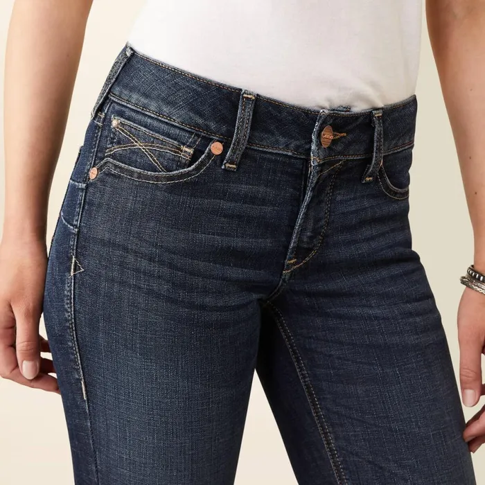 REAL Perfect Rise Aubree Straight Jean Missouri Women Ariat Denim REAL Perfect Rise Aubree Straight Jean Missouri Women Ariat Denim