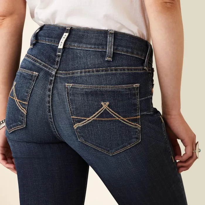 REAL Perfect Rise Aubree Straight Jean Missouri Women Ariat Denim REAL Perfect Rise Aubree Straight Jean Missouri Women Ariat Denim