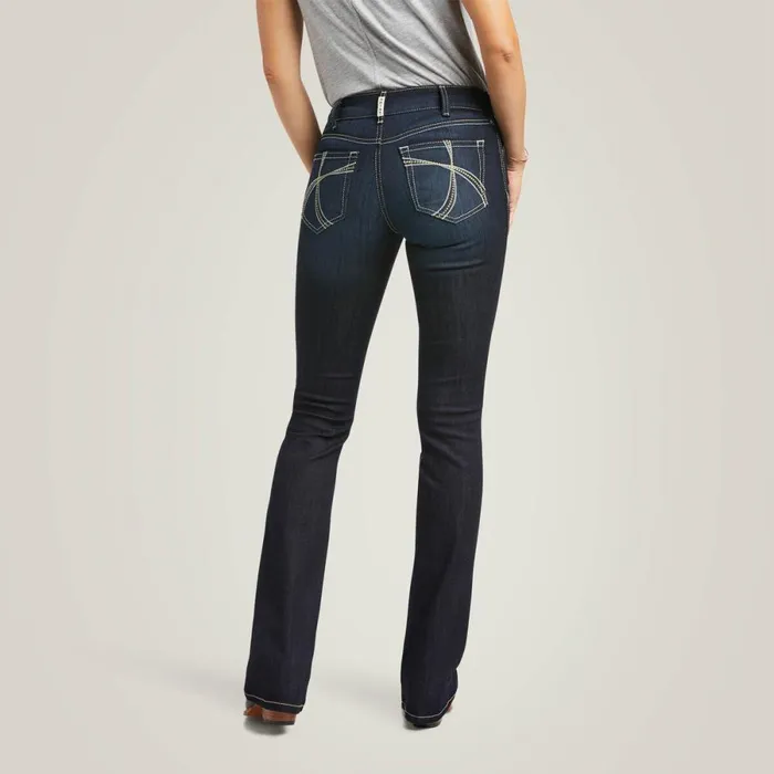 REAL Perfect Rise Contessa Boot Cut Jean Nashville Women Ariat Denim REAL Perfect Rise Contessa Boot Cut Jean Nashville Women Ariat Denim