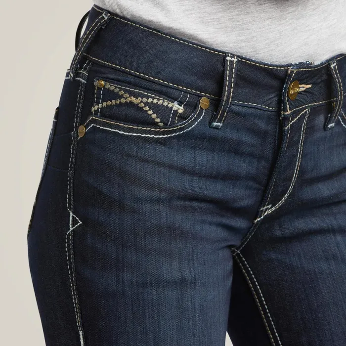 REAL Perfect Rise Contessa Boot Cut Jean Nashville Women Ariat Denim REAL Perfect Rise Contessa Boot Cut Jean Nashville Women Ariat Denim