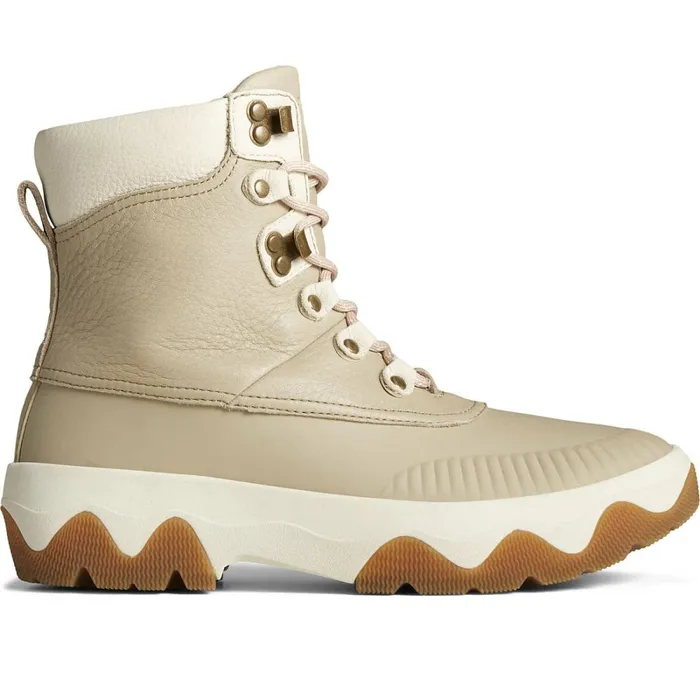 Rain and Duck Boots Women Sperry Acadia Boot Off White
