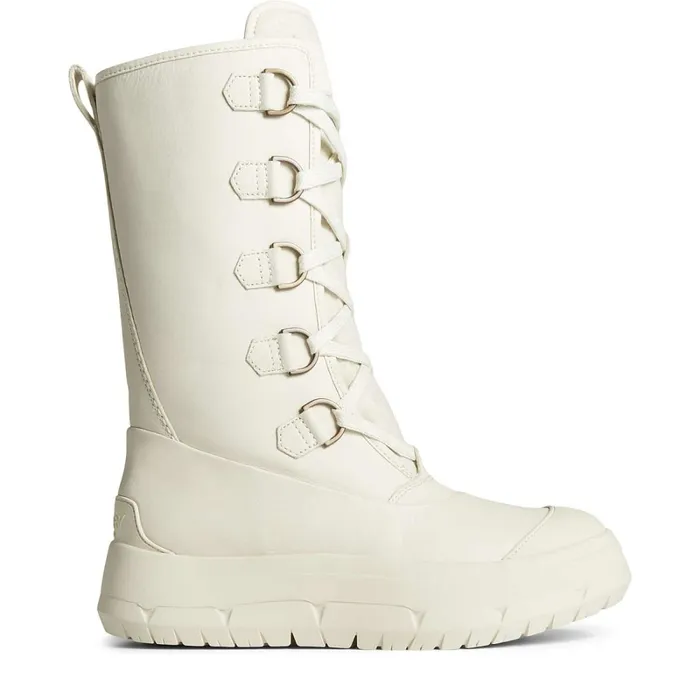 Rain and Duck Boots Women Sperry Kittery Insulated Winter Boot Ivory