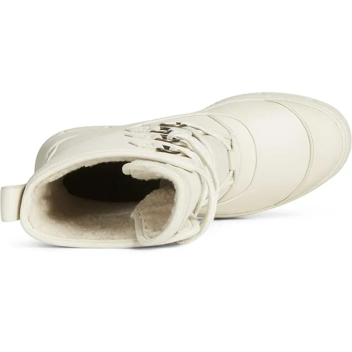 Rain and Duck Boots Women Sperry Kittery Insulated Winter Boot Ivory Rain and Duck Boots Women Sperry Kittery Insulated Winter Boot Ivory