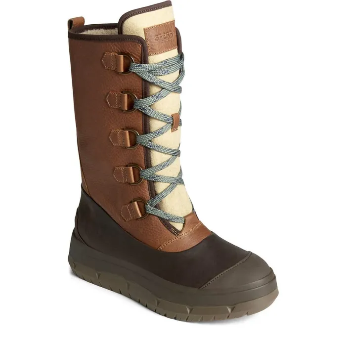Rain and Duck Boots Women Sperry Kittery Insulated Winter Boot Tan Rain and Duck Boots Women Sperry Kittery Insulated Winter Boot Tan