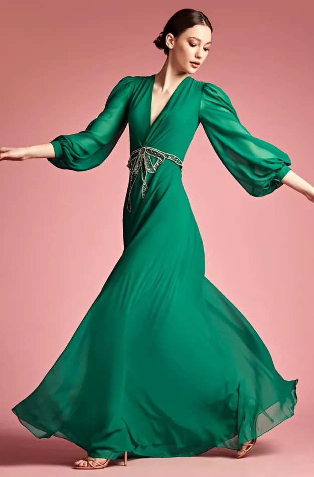 Ramsey Gown 8211 Malachite Women Sachin and Babi Formal