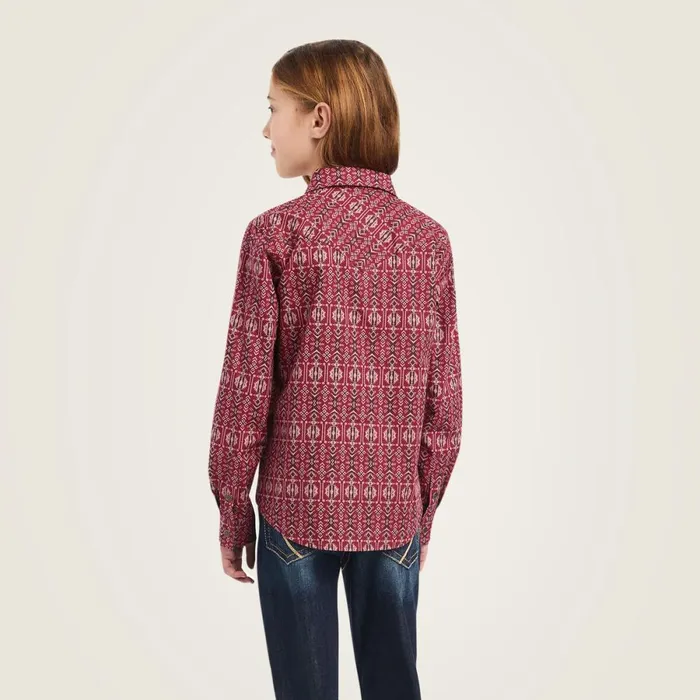 REAL Alma Shirt Alma Print Kids Ariat Button Down Shirts REAL Alma Shirt Alma Print Kids Ariat Button Down Shirts