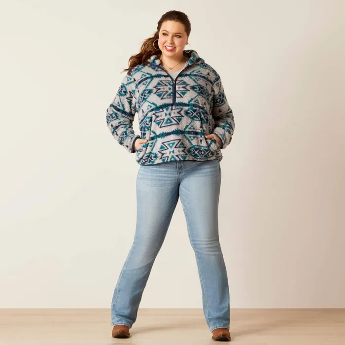 REAL Berber Pullover Sweatshirt Rocky Mountain Print Women Ariat Sweatshirts and Hoodies REAL Berber Pullover Sweatshirt Rocky Mountain Print Women Ariat Sweatshirts and Hoodies