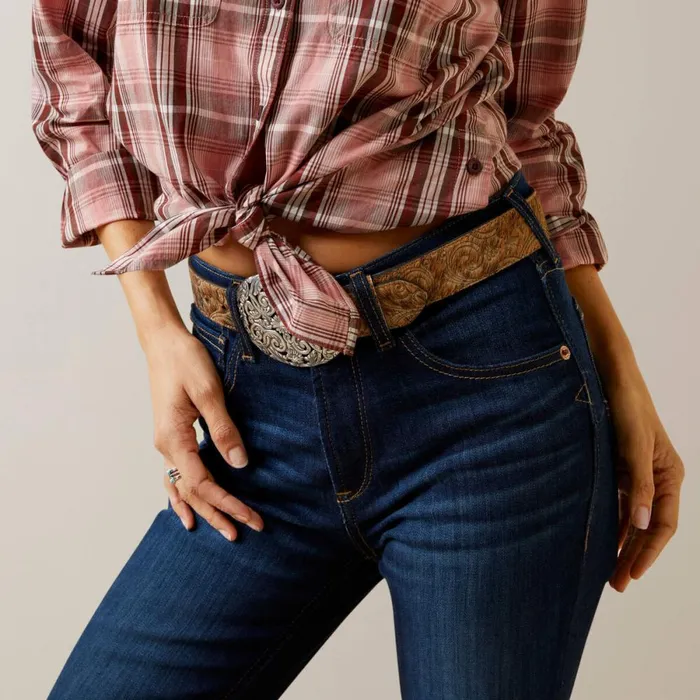 REAL Billie Rae Shirt Saguaro Plaid Women Ariat TShirts and Tops REAL Billie Rae Shirt Saguaro Plaid Women Ariat TShirts and Tops